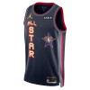 Maillot Basket Homme All-Star 2025 Personnalisé Jordan Navy Swingman